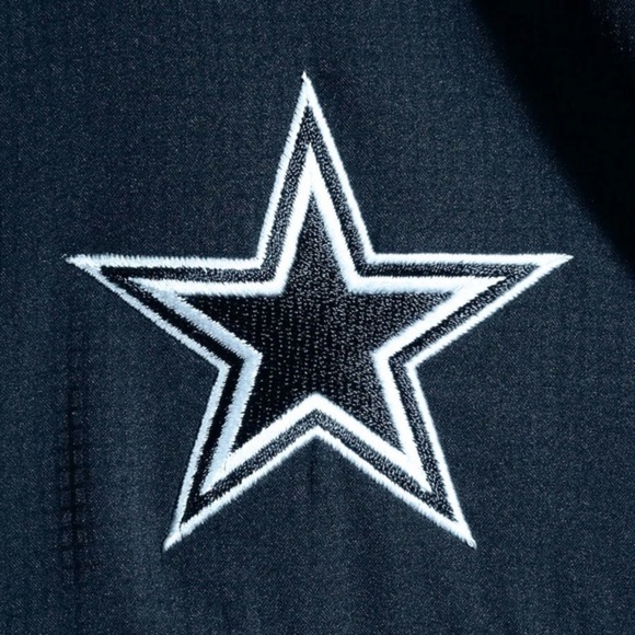 Men's Columbia Navy Dallas Cowboys Tamiami‎ II Long Sleeve Size Medium Shirt - Picture 3 of 7